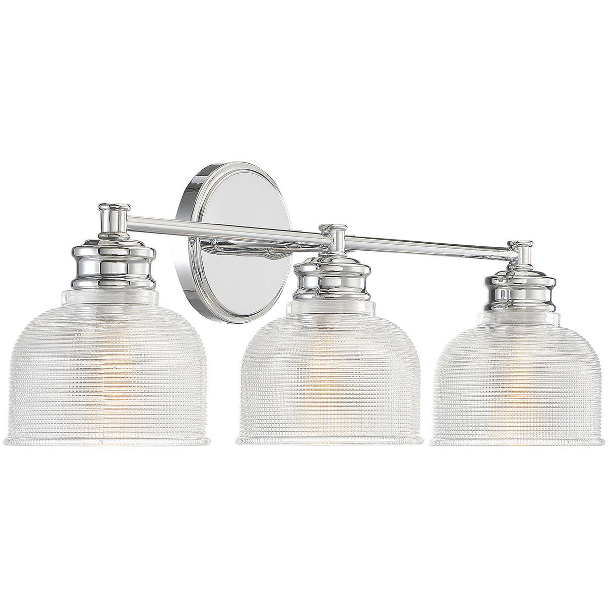 Meridian Lite Trends 3-Light Bathroom Vanity Light in Chrome M80035CH