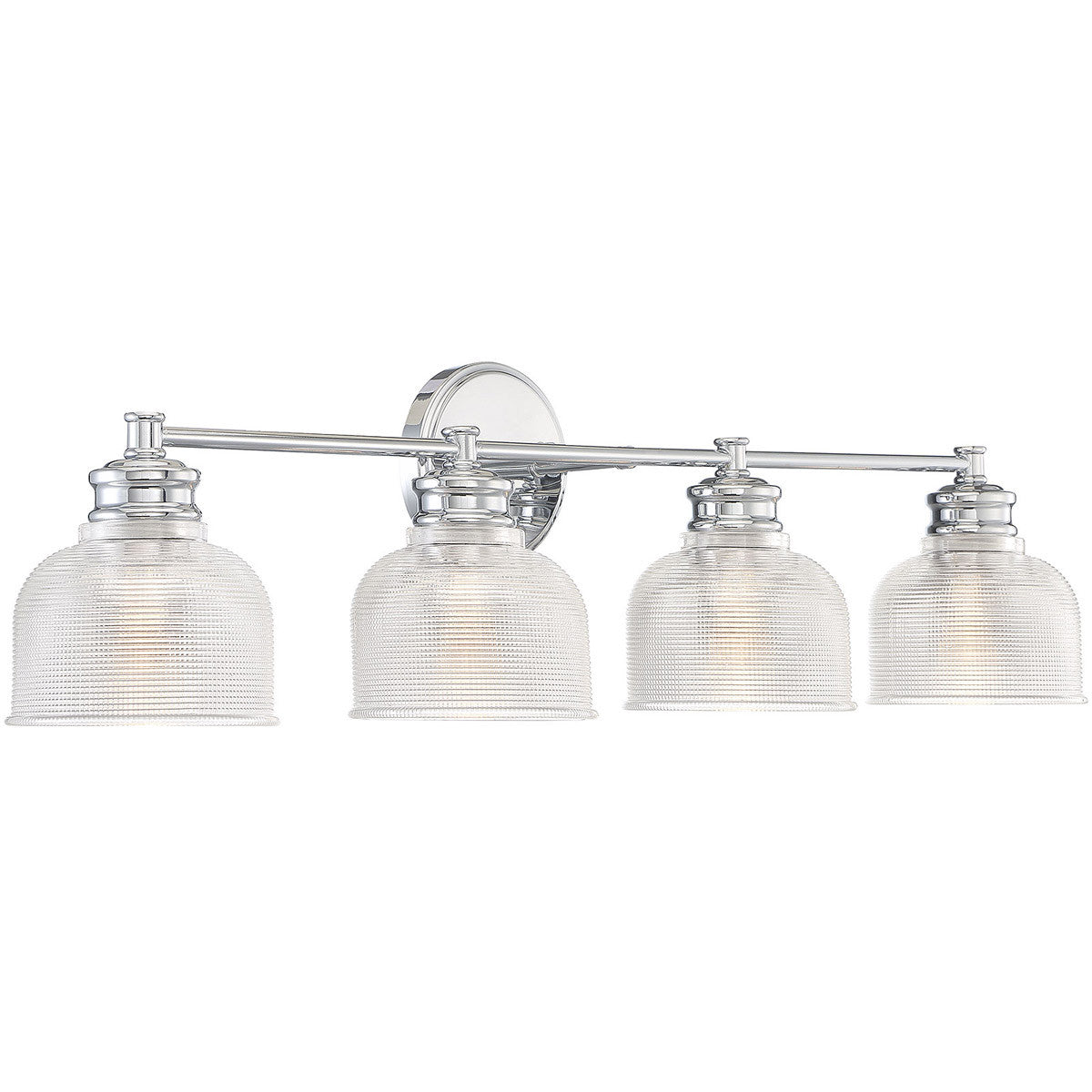 Meridian Lite Trends 4-Light Bathroom Vanity Light in Chrome M80036CH