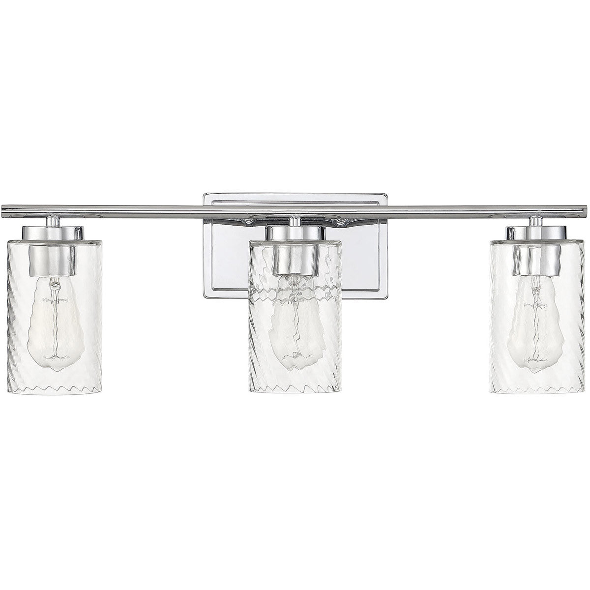 Meridian Lite Trends 3-Light Bathroom Vanity Light in Chrome M80038CH