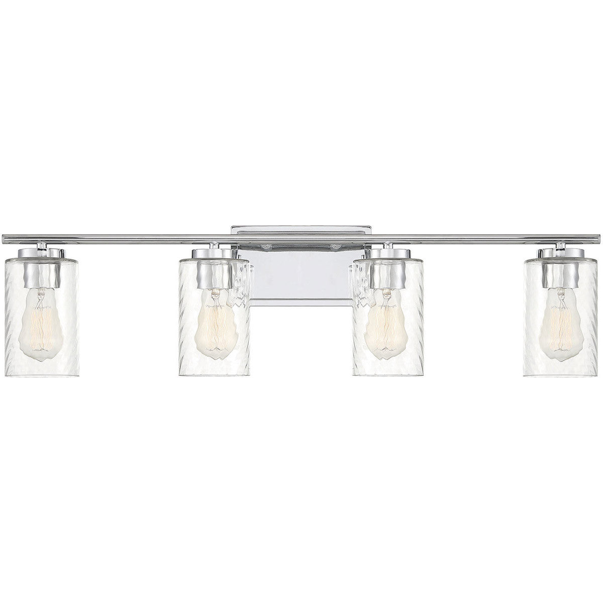 Meridian 4-Light Bathroom Vanity Light in Chrome M80039CH