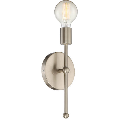 Meridian Lite Trends 1-Light Wall Sconce in Satin Nickel M90005-SN