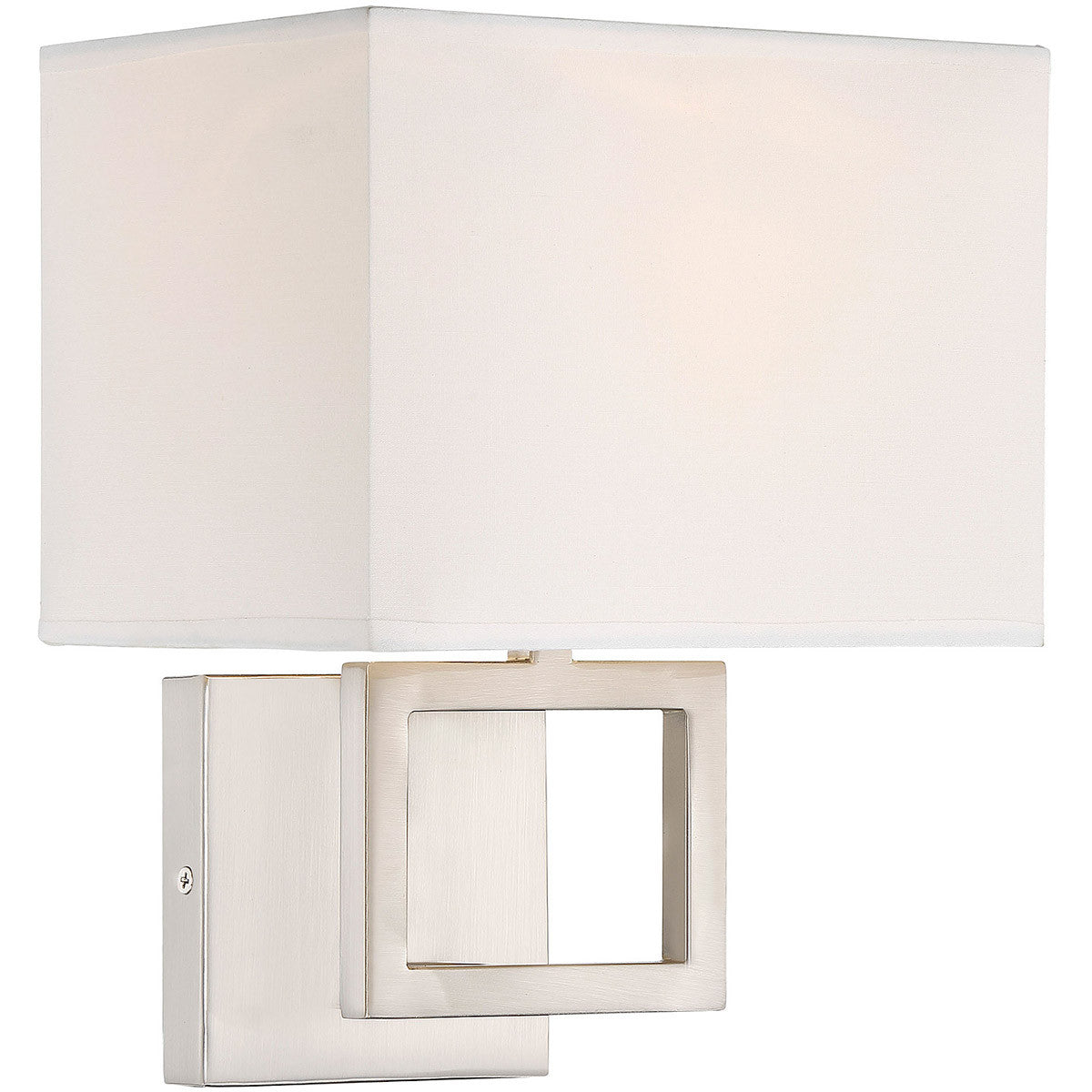 Meridian Lite Trends 1-Light Wall Sconce in Brushed Nickel M90009BN