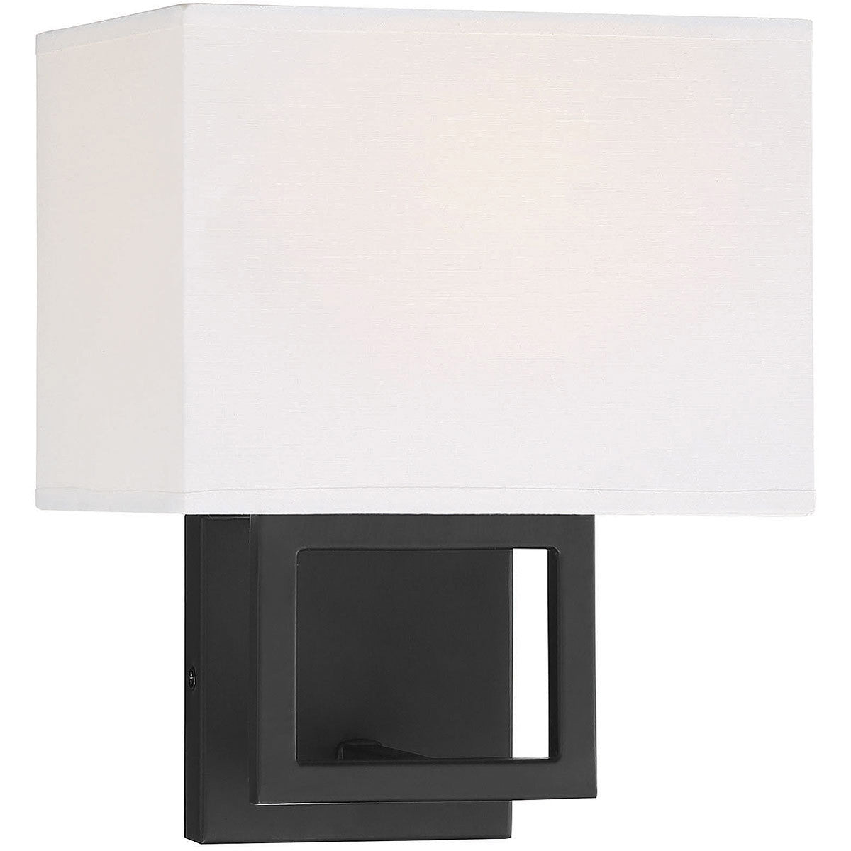 Meridian Lite Trends 1-Light Wall Sconce in Matte Black M90009MBK