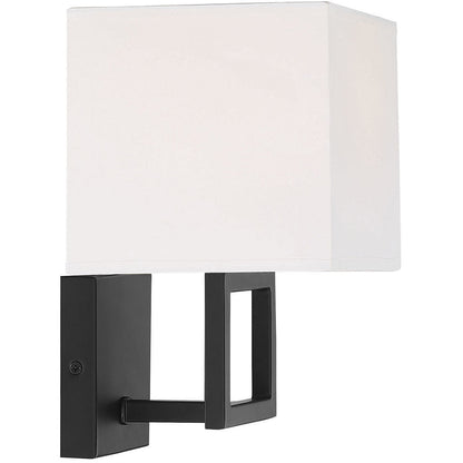 Meridian Lite Trends 1-Light Wall Sconce in Matte Black M90009MBK