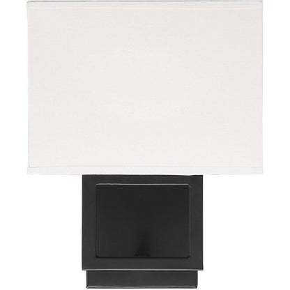 Meridian 1-Light Wall Sconce in Matte Black M90009MBK