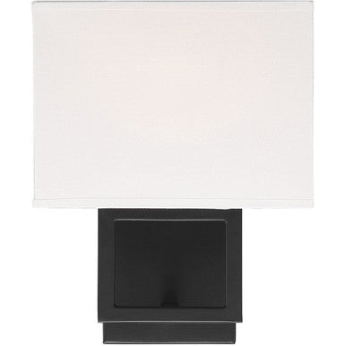 Meridian Lite Trends 1-Light Wall Sconce in Matte Black M90009MBK