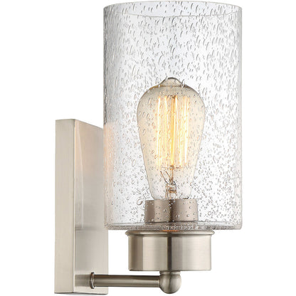 Meridian Lite Trends 1-Light Wall Sconce in Brushed Nickel M90013BN