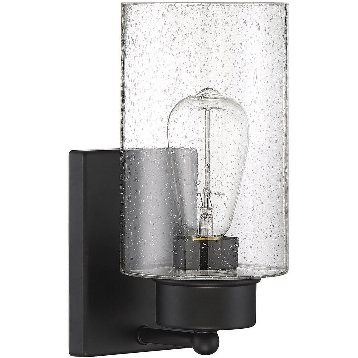 Meridian Lite Trends 1-Light Wall Sconce in Matte Black M90013MBK