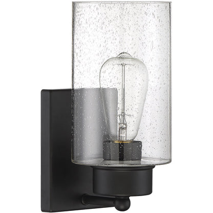 Meridian Lite Trends 1-Light Wall Sconce in Matte Black M90013MBK