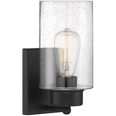 Meridian Lite Trends 1-Light Wall Sconce in Matte Black M90013MBK