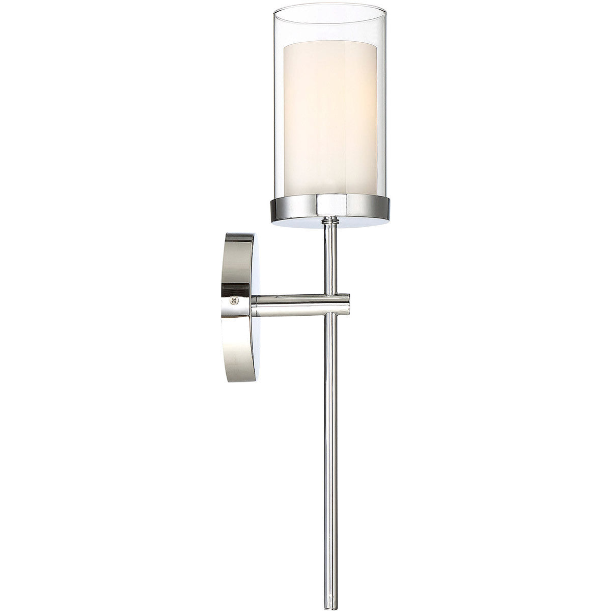 Meridian Lite Trends 1-Light Wall Sconce in Chrome M90016CH