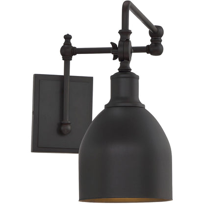 Meridian Lite Trends 1-Light Adjustable Wall Sconce in Oil Rubbed Bronze M90019ORB