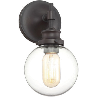 Meridian Lite Trends 1-Light Wall Sconce in Oil Rubbed Bronze M90024ORB