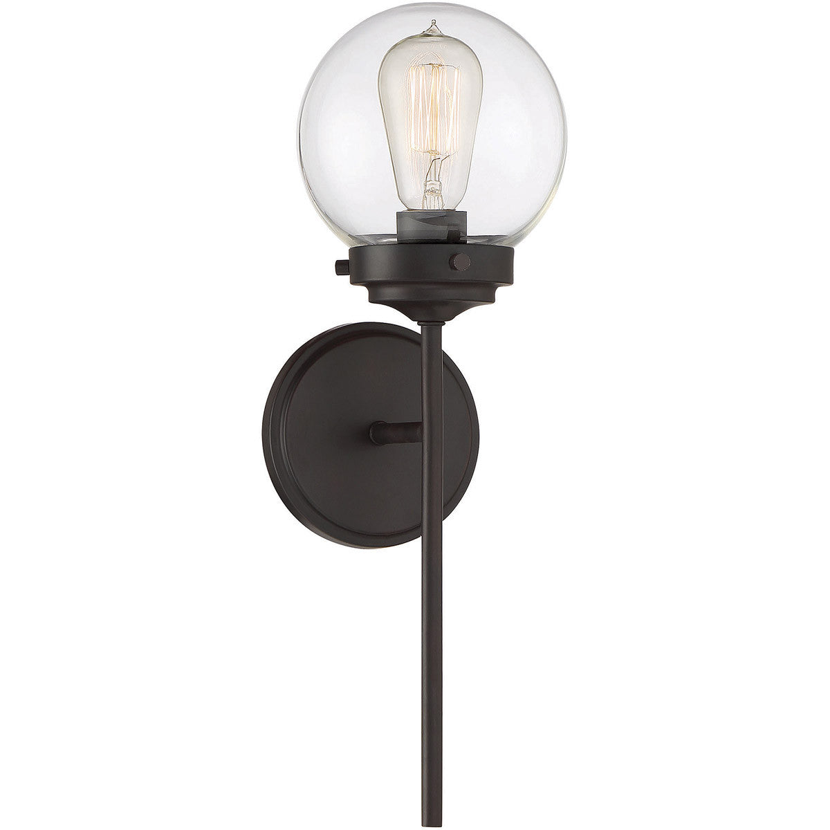 Meridian 1-Light Wall Sconce in Oil Rubbed Bronze M90025ORB