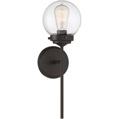 Meridian Lite Trends 1-Light Wall Sconce in Oil Rubbed Bronze M90025ORB