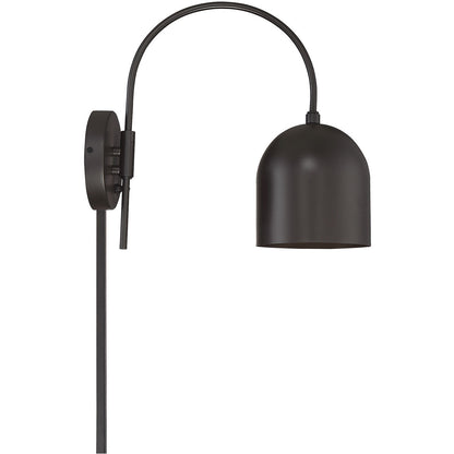 Meridian Lite Trends 1-Light Adjustable Wall Sconce in Oil Rubbed Bronze M90045ORB