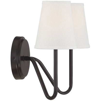 Meridian Lite Trends 2-Light Wall Sconce in Oil Rubbed Bronze M90055ORB