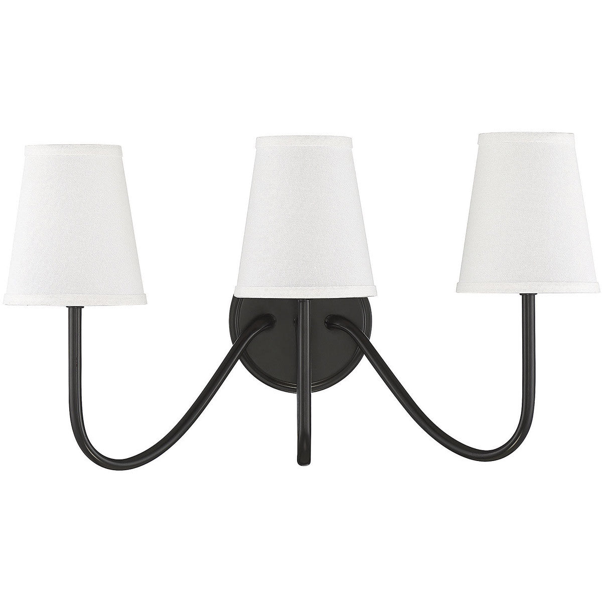 Meridian Lite Trends 3-Light Wall Sconce in Oil Rubbed Bronze M90056ORB