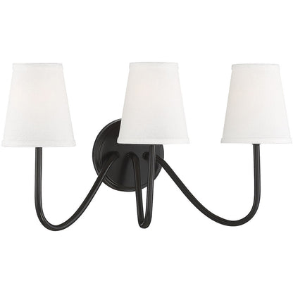 Meridian Lite Trends 3-Light Wall Sconce in Oil Rubbed Bronze M90056ORB