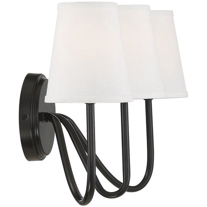 Meridian Lite Trends 3-Light Wall Sconce in Oil Rubbed Bronze M90056ORB