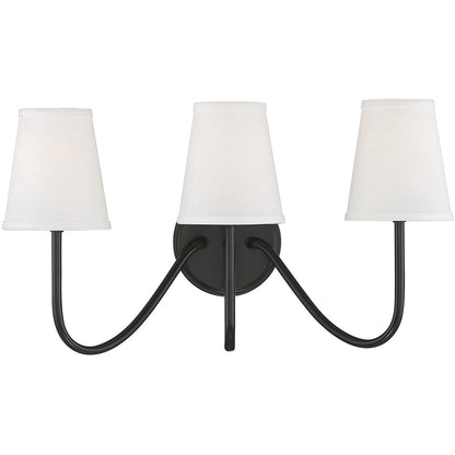 Meridian 3-Light Wall Sconce in Oil Rubbed Bronze M90056ORB