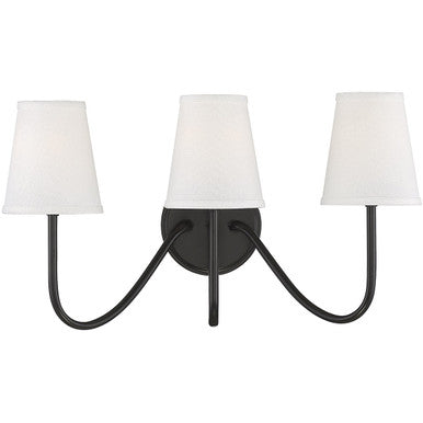 Meridian Lite Trends 3-Light Wall Sconce in Oil Rubbed Bronze M90056ORB