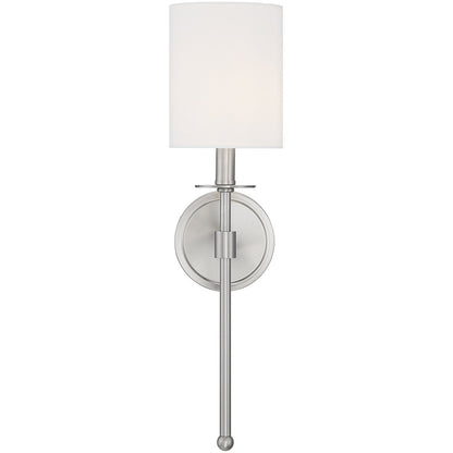 Meridian Lite Trends 1-Light Wall Sconce in Brushed Nickel M90057BN