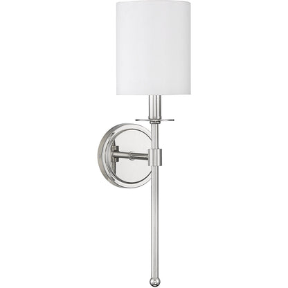 Meridian Lite Trends 1-Light Wall Sconce in Polished Nickel M90057PN