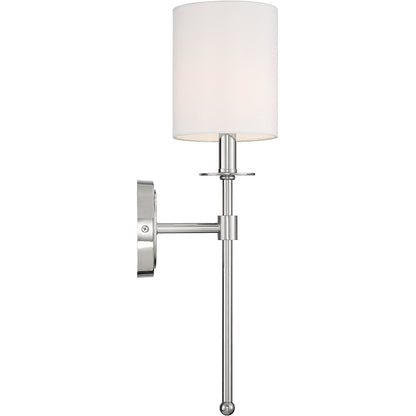 Meridian Lite Trends 1-Light Wall Sconce in Polished Nickel M90057PN