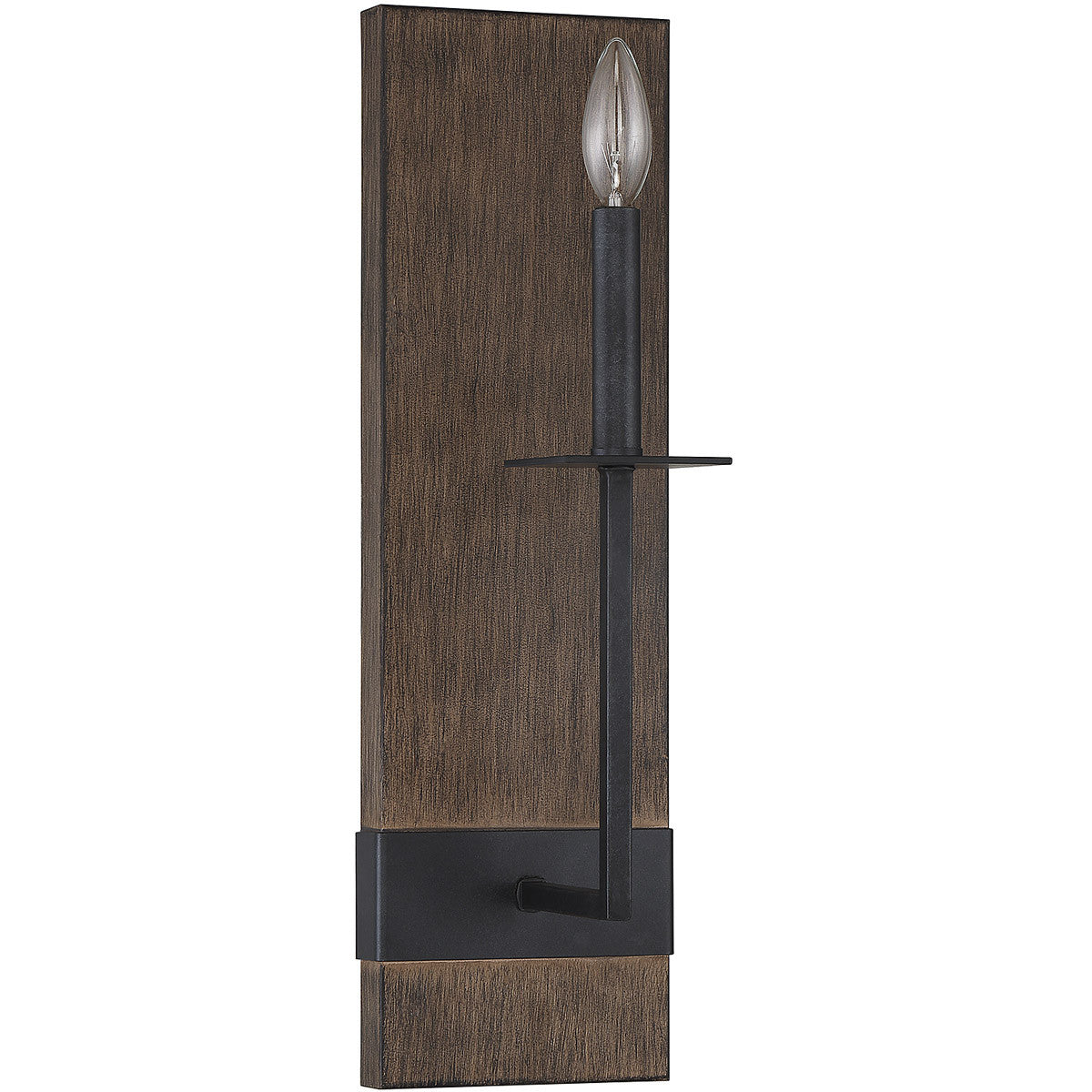 Meridian Lite Trends 1-Light Wall Sconce in Remington M90058DG