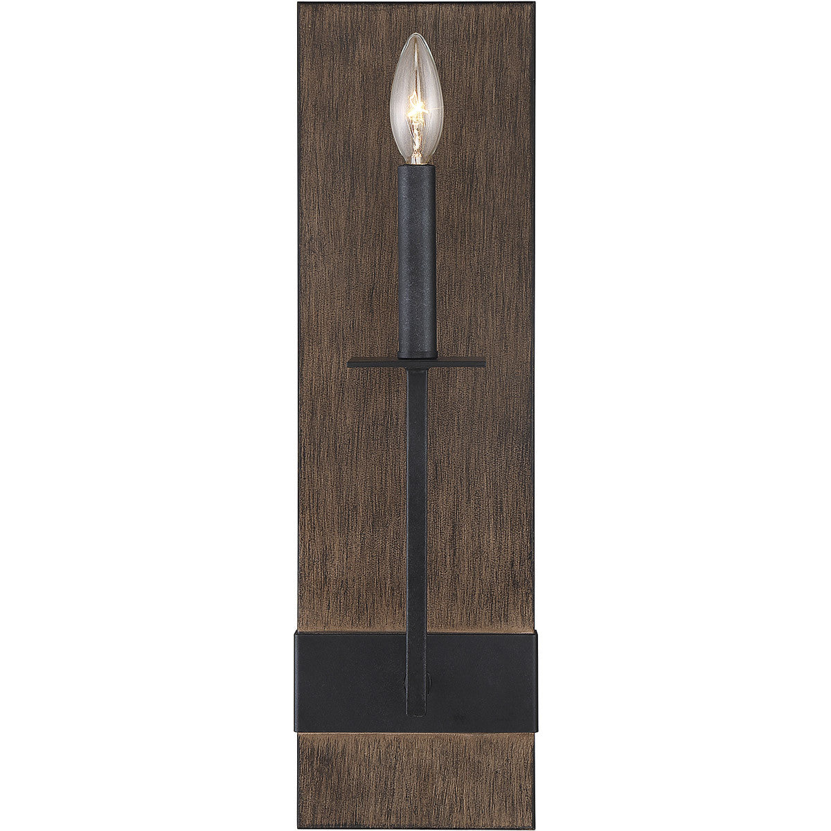 Meridian Lite Trends 1-Light Wall Sconce in Remington M90058DG