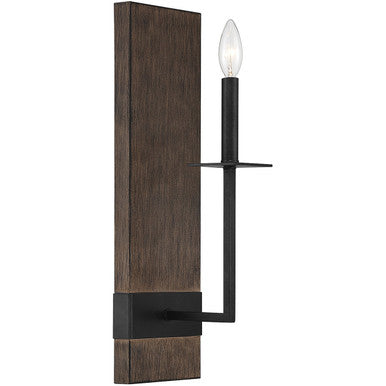 Meridian Lite Trends 1-Light Wall Sconce in Remington M90058DG