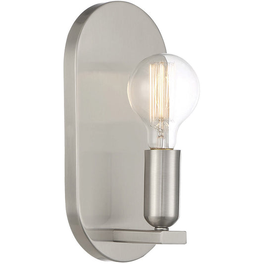 Meridian 1-Light Wall Sconce in Brushed Nickel M90059BN