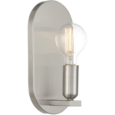 Meridian Lite Trends 1-Light Wall Sconce in Brushed Nickel M90059BN