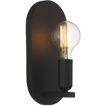 Meridian 1-Light Wall Sconce in Matte Black M90059MBK