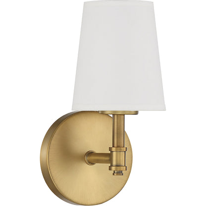 Meridian Lite Trends 1-Light Wall Sconce in Natural Brass M90067NB