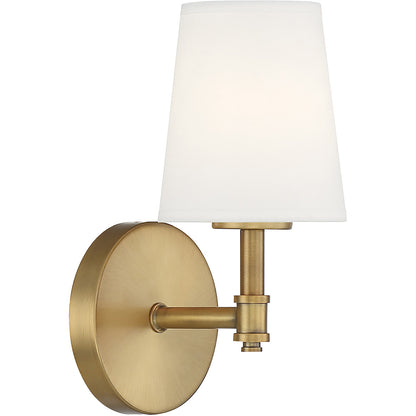 Meridian Lite Trends 1-Light Wall Sconce in Natural Brass M90067NB