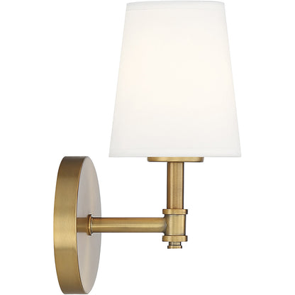 Meridian Lite Trends 1-Light Wall Sconce in Natural Brass M90067NB