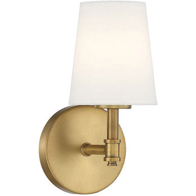 Meridian Lite Trends 1-Light Wall Sconce in Natural Brass M90067NB