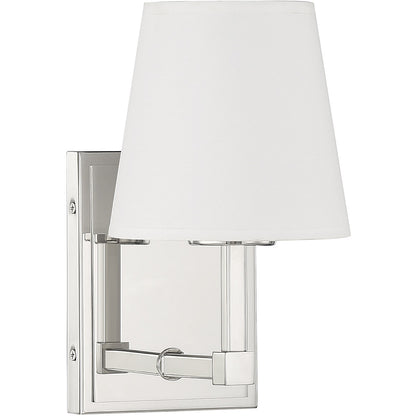 Meridian Lite Trends 1-Light Wall Sconce in Polished Nickel M90071PN