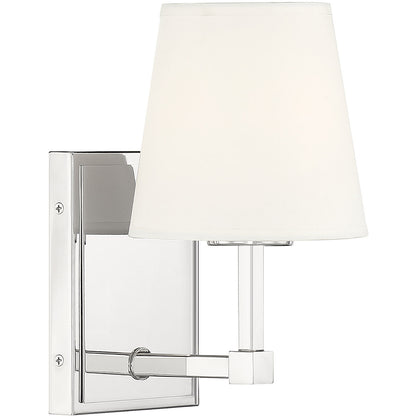 Meridian Lite Trends 1-Light Wall Sconce in Polished Nickel M90071PN