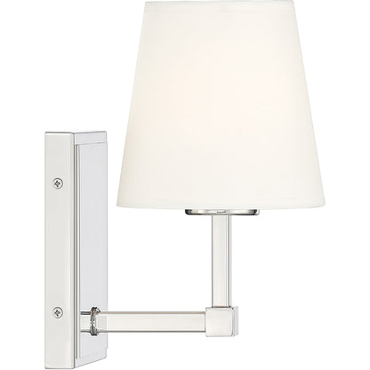 Meridian Lite Trends 1-Light Wall Sconce in Polished Nickel M90071PN