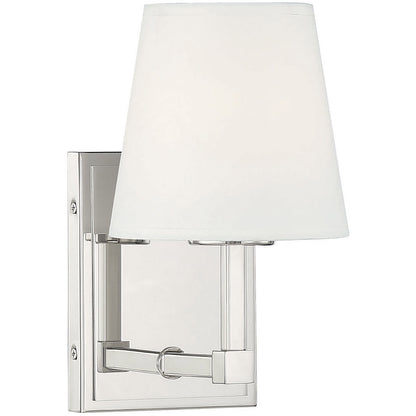 Meridian 1-Light Wall Sconce in Polished Nickel M90071PN