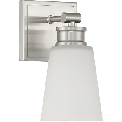 Meridian Lite Trends 1-Light Wall Sconce in Brushed Nickel M90072BN