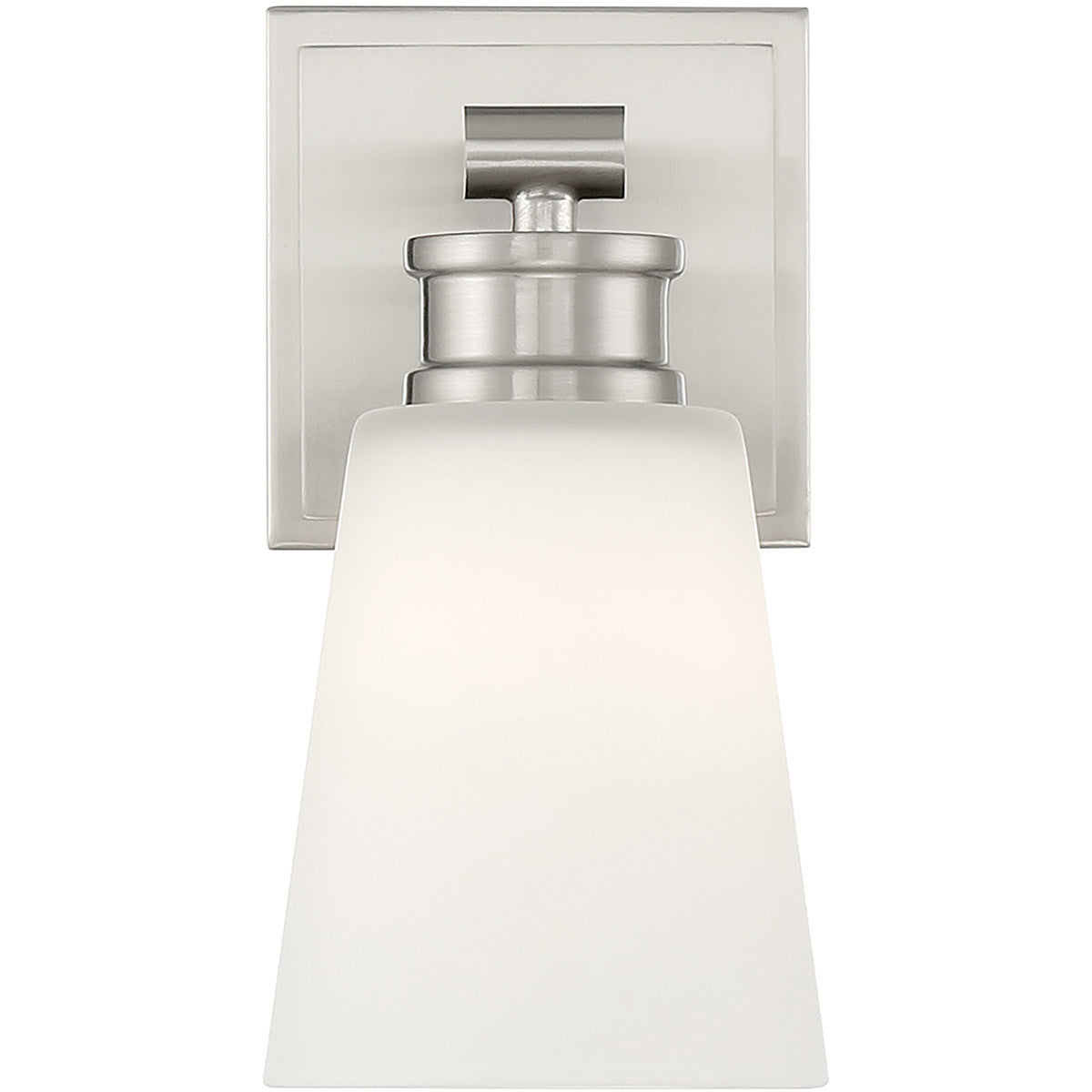 Meridian Lite Trends 1-Light Wall Sconce in Brushed Nickel M90072BN