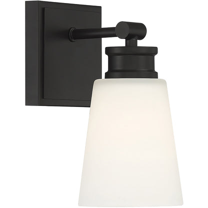 Meridian Lite Trends 1-Light Wall Sconce in Matte Black M90072MBK