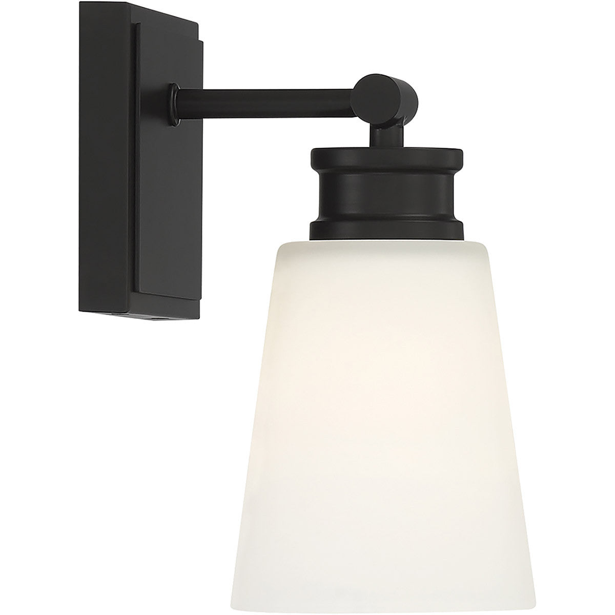 Meridian Lite Trends 1-Light Wall Sconce in Matte Black M90072MBK