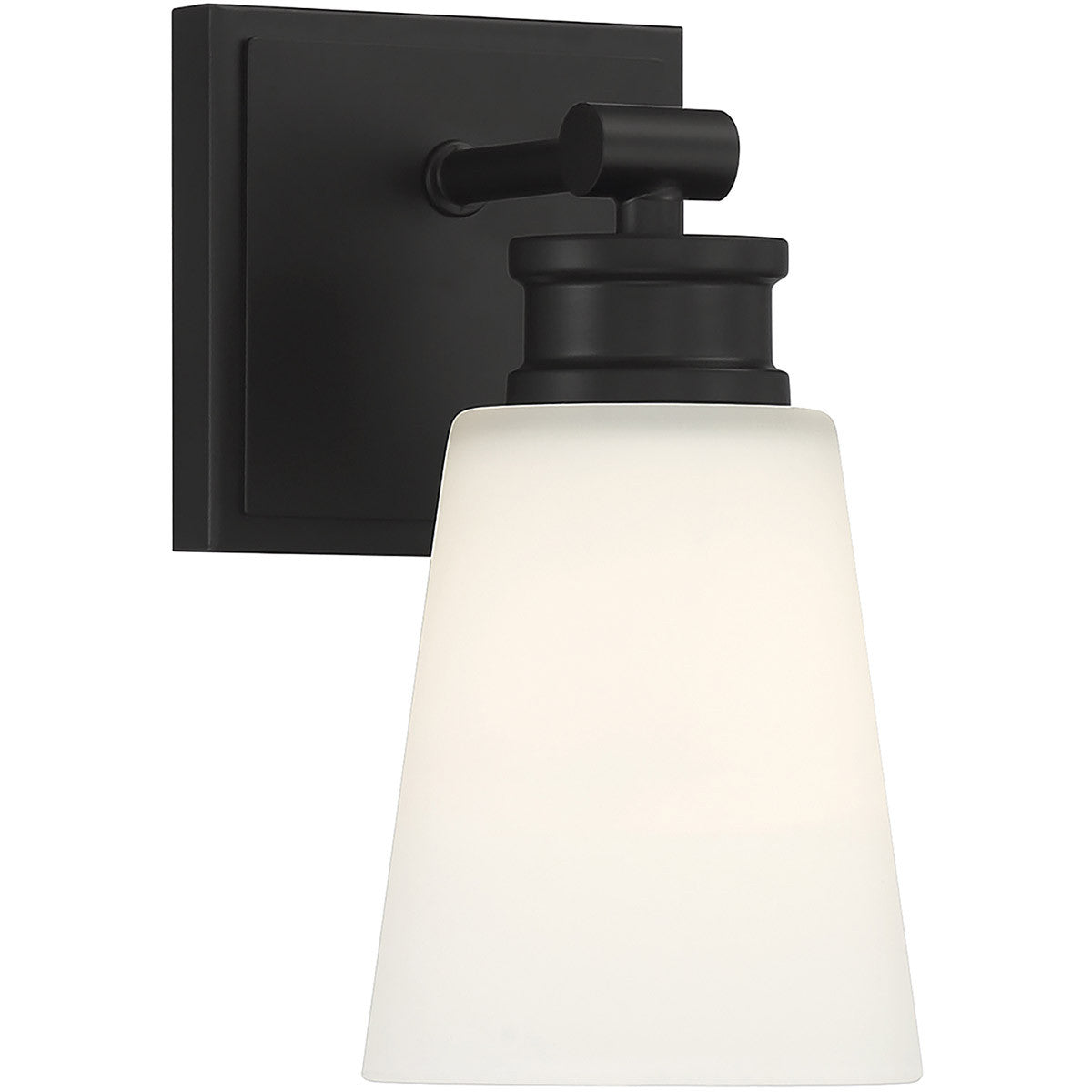 Meridian 1-Light Wall Sconce in Matte Black M90072MBK