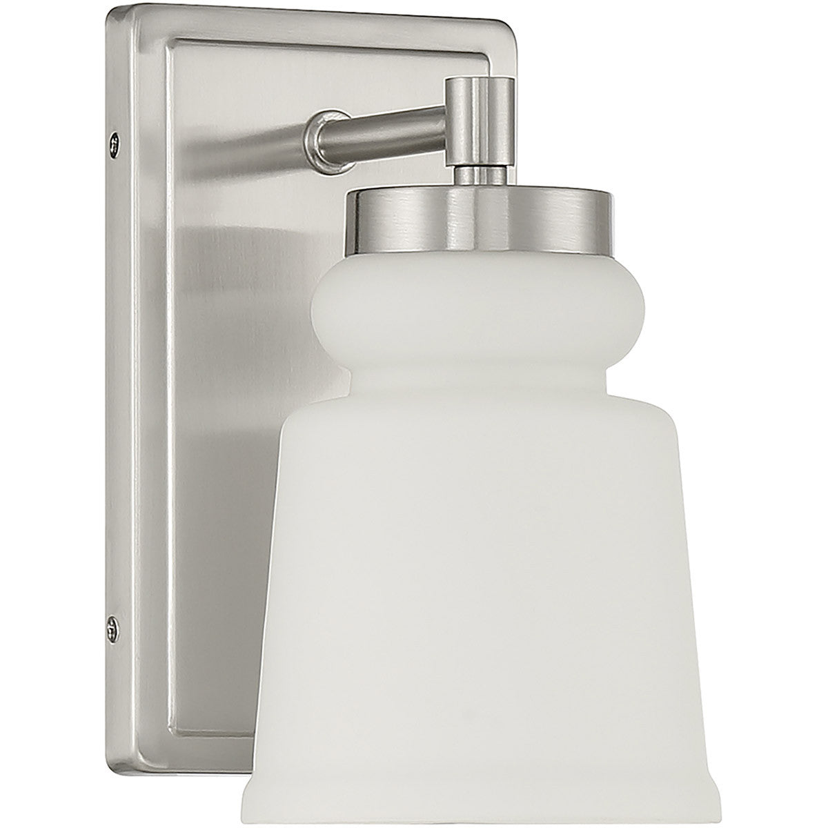 Meridian Lite Trends 1-Light Wall Sconce in Brushed Nickel M90073BN