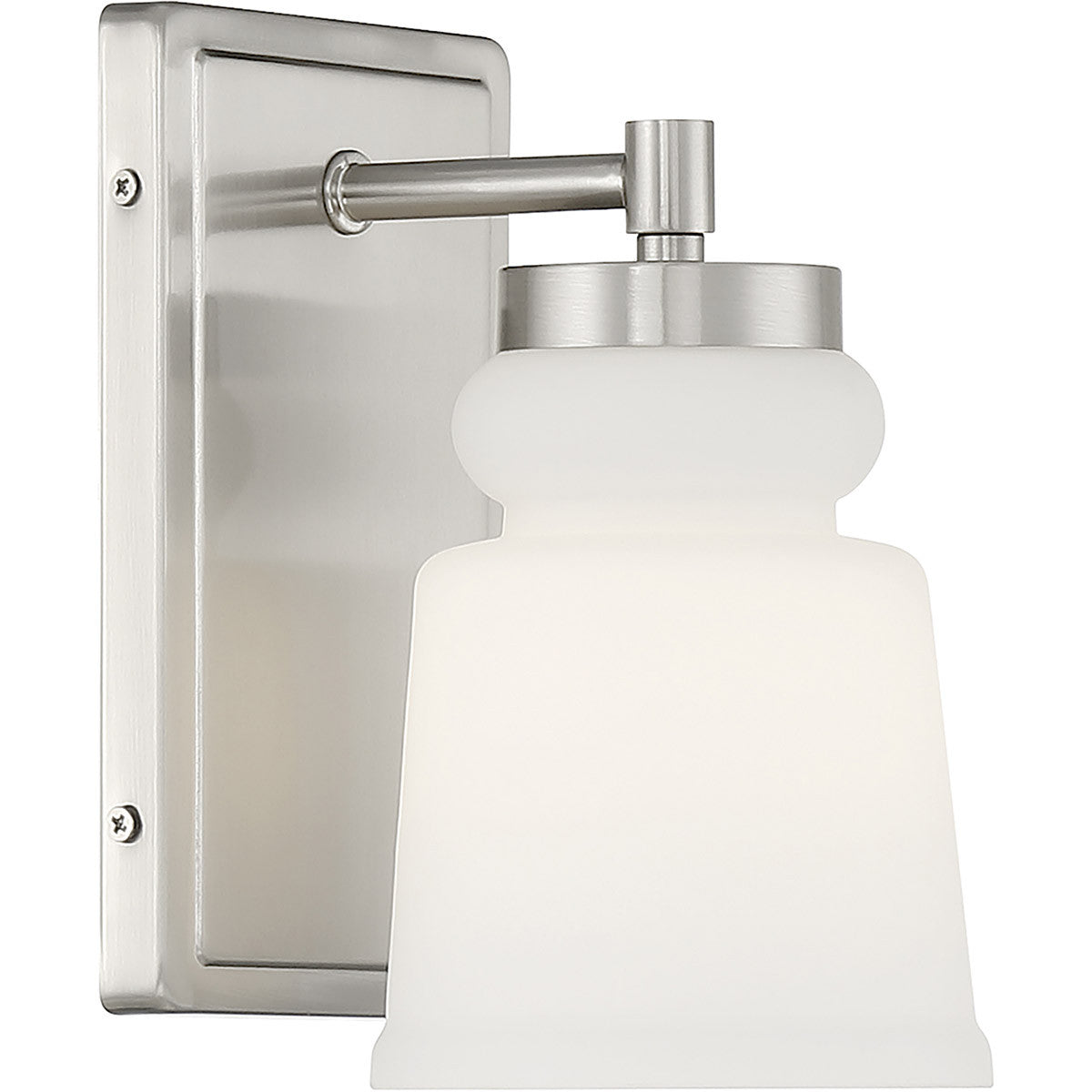 Meridian Lite Trends 1-Light Wall Sconce in Brushed Nickel M90073BN